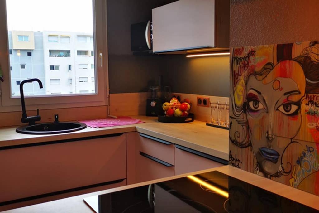 Appartement Premium, Proche Faculte & Centre Ville 佩皮尼昂 外观 照片